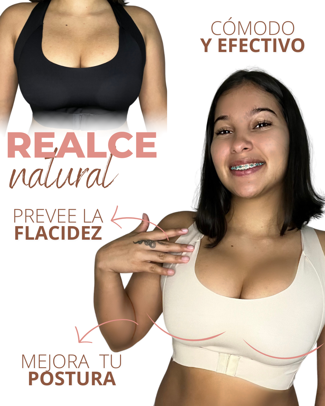 TOP INVISIBLE CORRECTOR DE POSTURA + ENVIO GRATIS