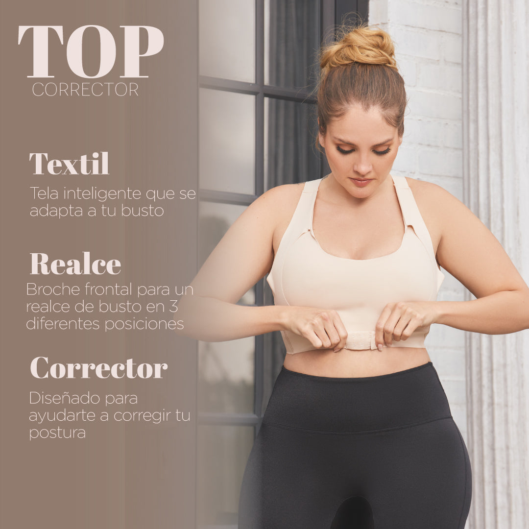 TOP INVISIBLE CORRECTOR DE POSTURA + ENVIO GRATIS
