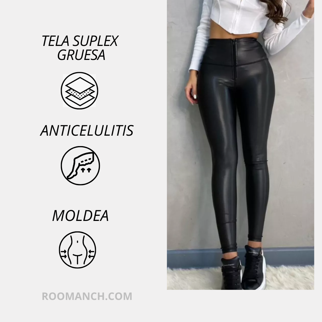 LEGGINS CONTROL EFECTO CUERO + ENVIÓ GRATIS