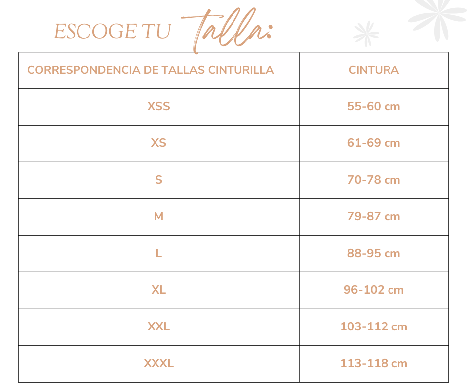 CINTURILLA EXTREMA ROUSSY + ENVIO GRATIS
