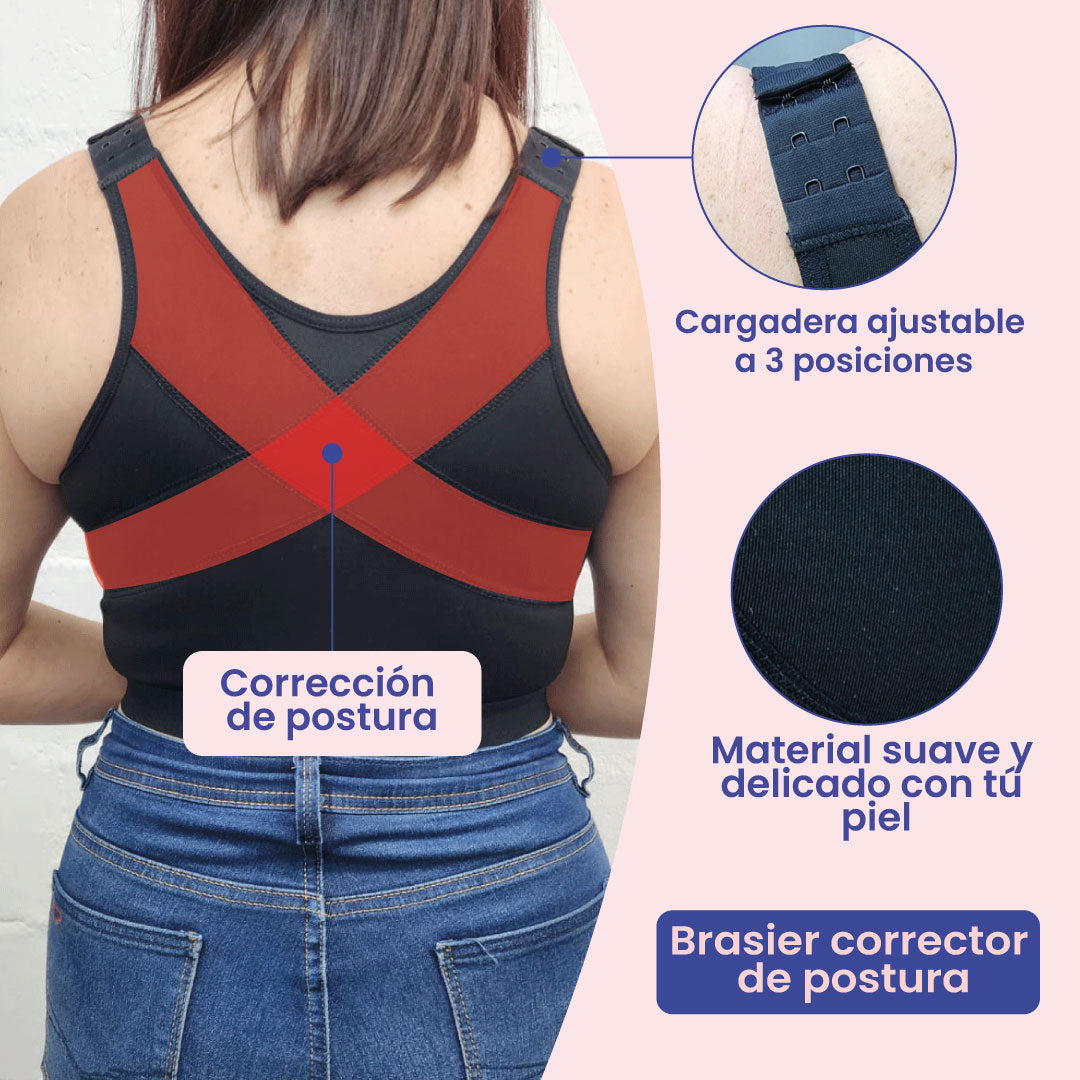 BRASIER CORRECTOR DE POSTURA + ENVÍO GRATIS