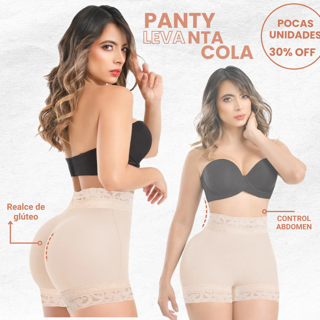 PANTY LEVANTA COLA INVISIBLE+ ENVÍO GRATIS