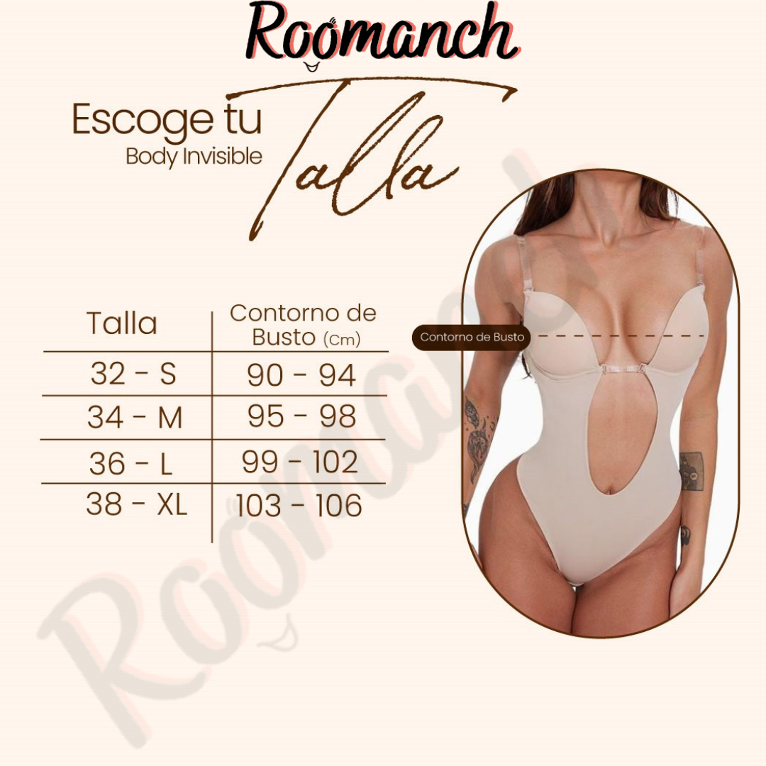 BODYSUIT INVISIBLE + ENVÍO GRATIS