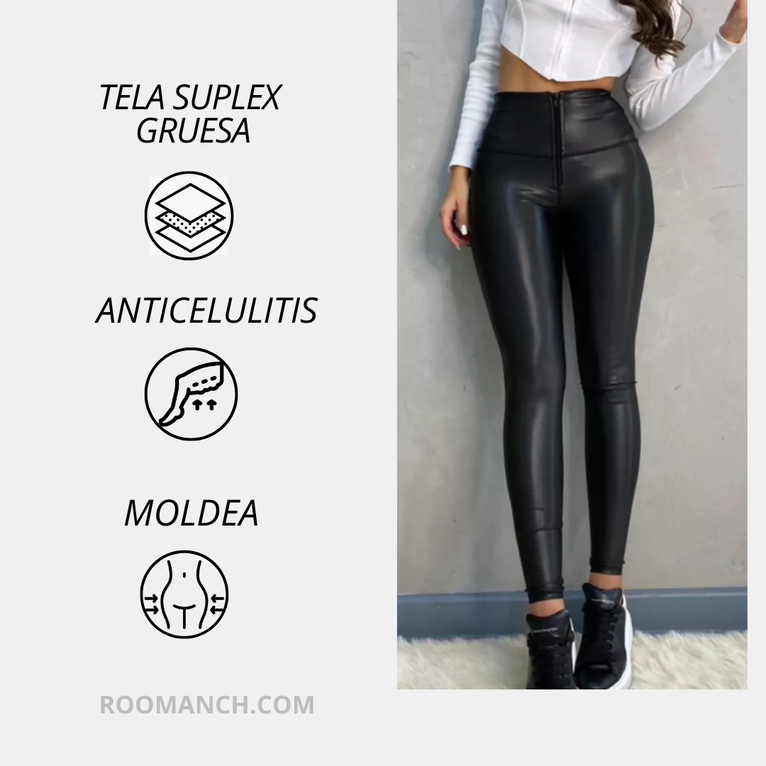 LEGGINS  CONTROL EFECTO CUERO + ENVIÓ GRATIS