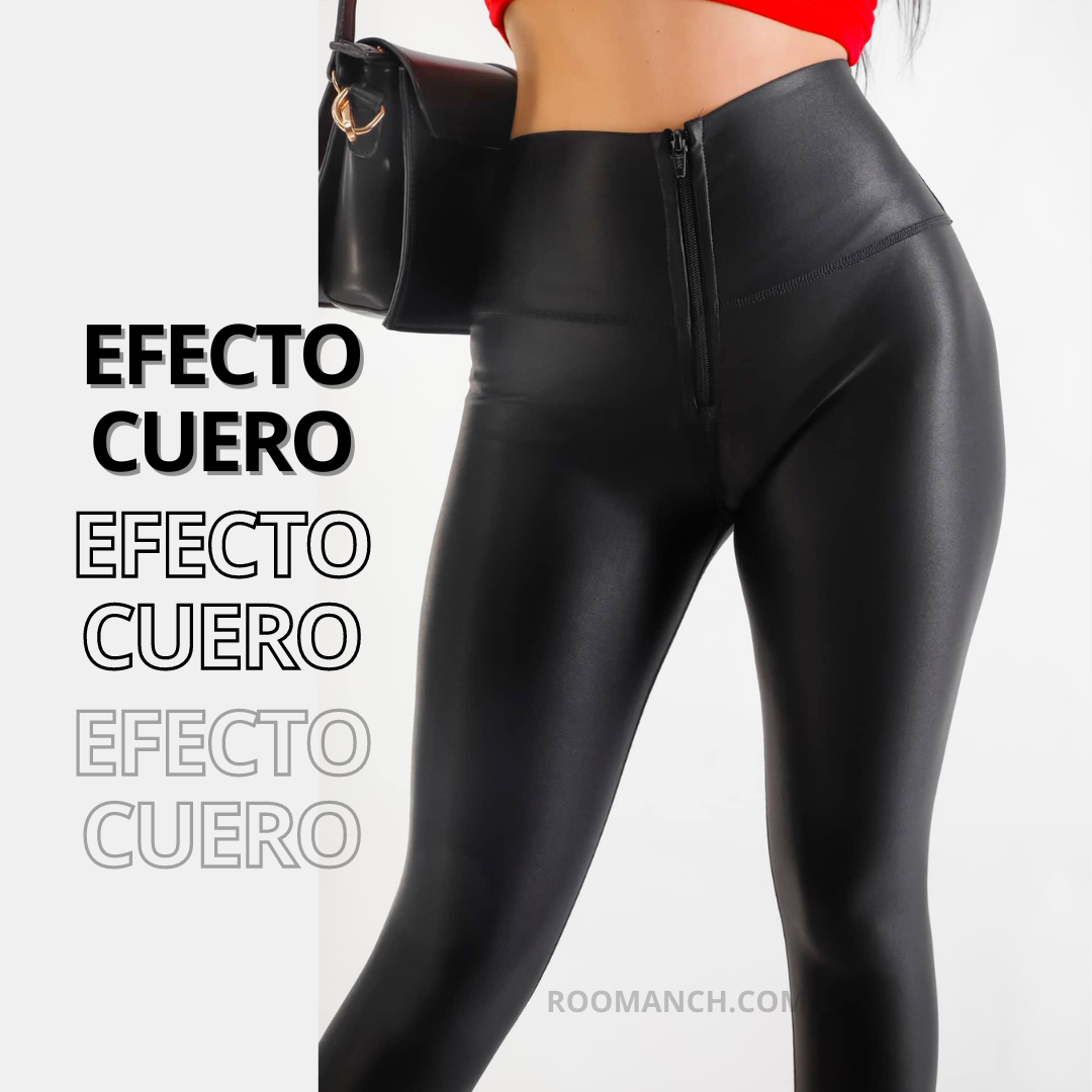 LEGGINS  CONTROL EFECTO CUERO + ENVIÓ GRATIS