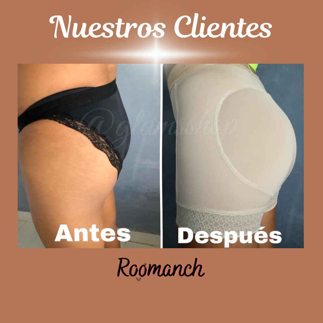 PANTY CONTROL ALTO CON REALCE DE GLÚTEO + ENVÍO GRATIS